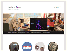 Tablet Screenshot of kevingunn.org